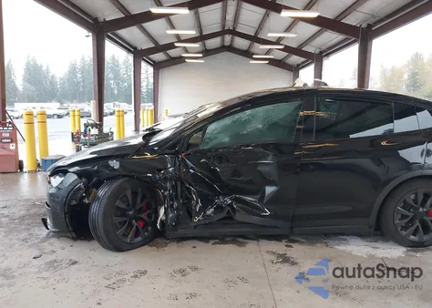 2024 Tesla Model X Plaid Tri Motor All-Wheel Drive from USA, damaged, VIN 7SAXCBE67RF457369